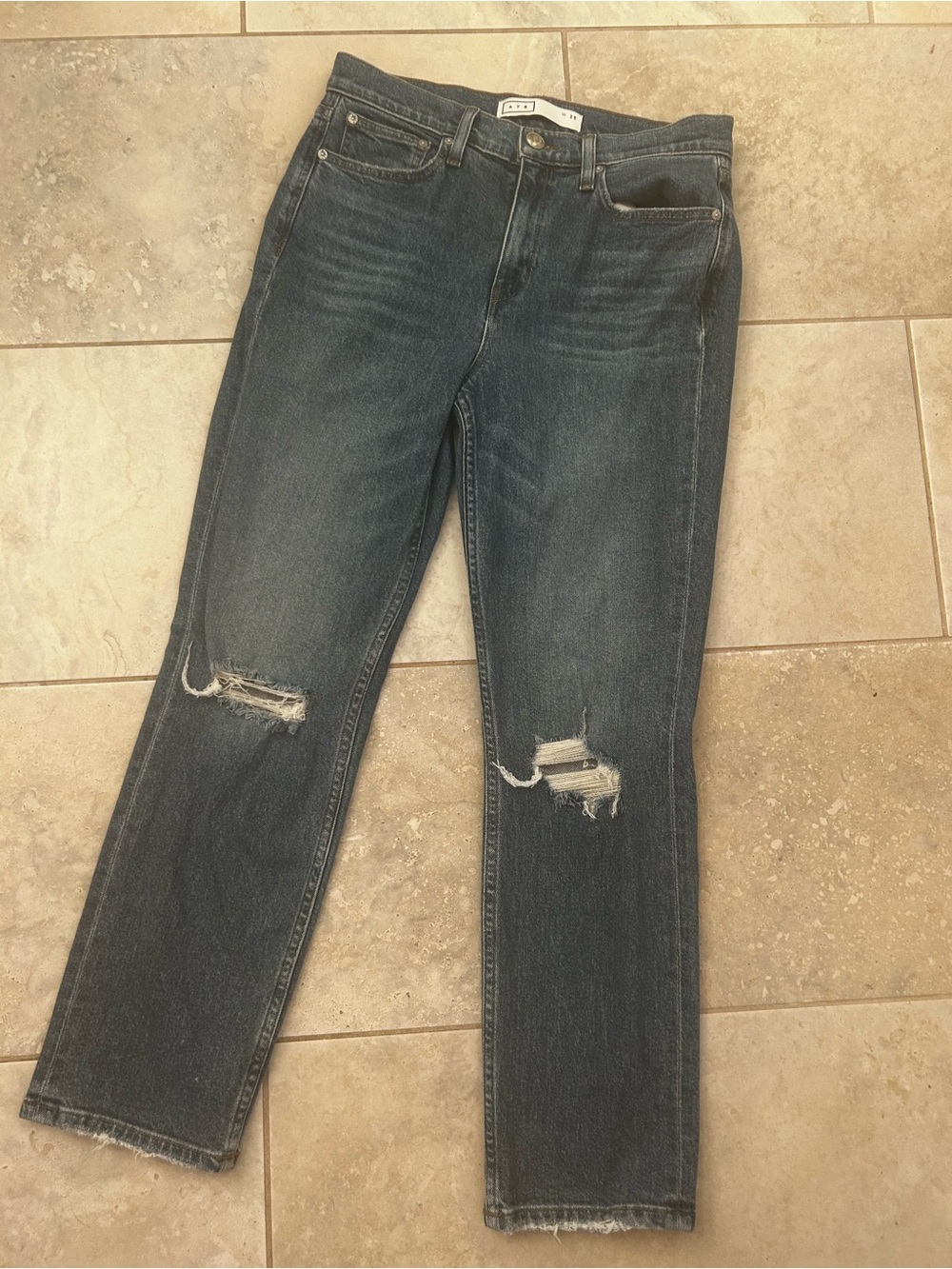 AYR the Yes Yes high rise straight jeans 29x29